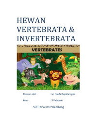 Image of Mengenal hewan Vertebrata dan invertebrata
